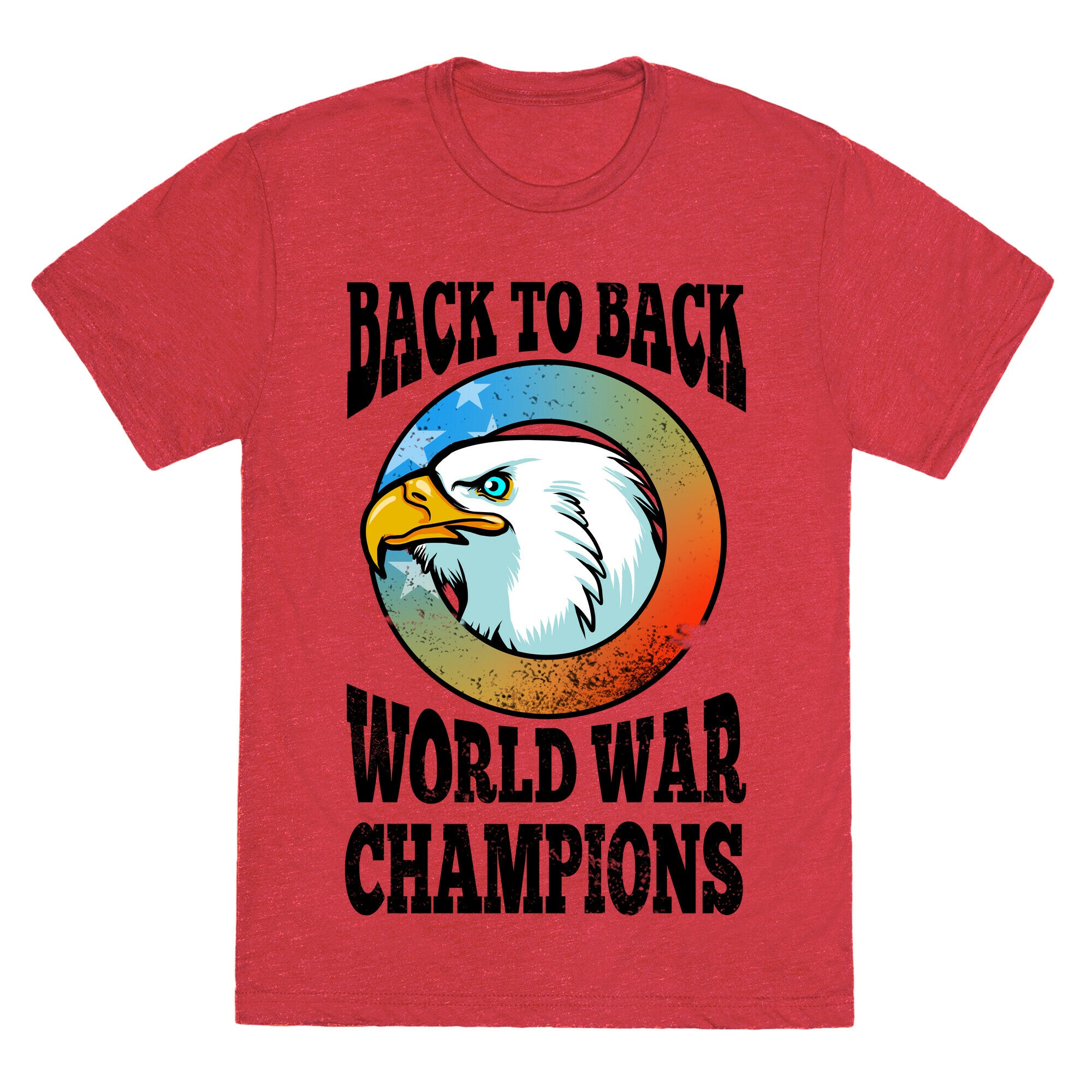 Back to Back World War Champions Unisex Triblend Tee